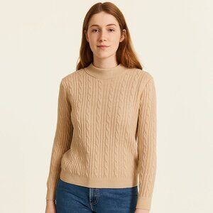 PENMANS | Caramel Brown Knit Light Crewneck Sweater – Women’s XL